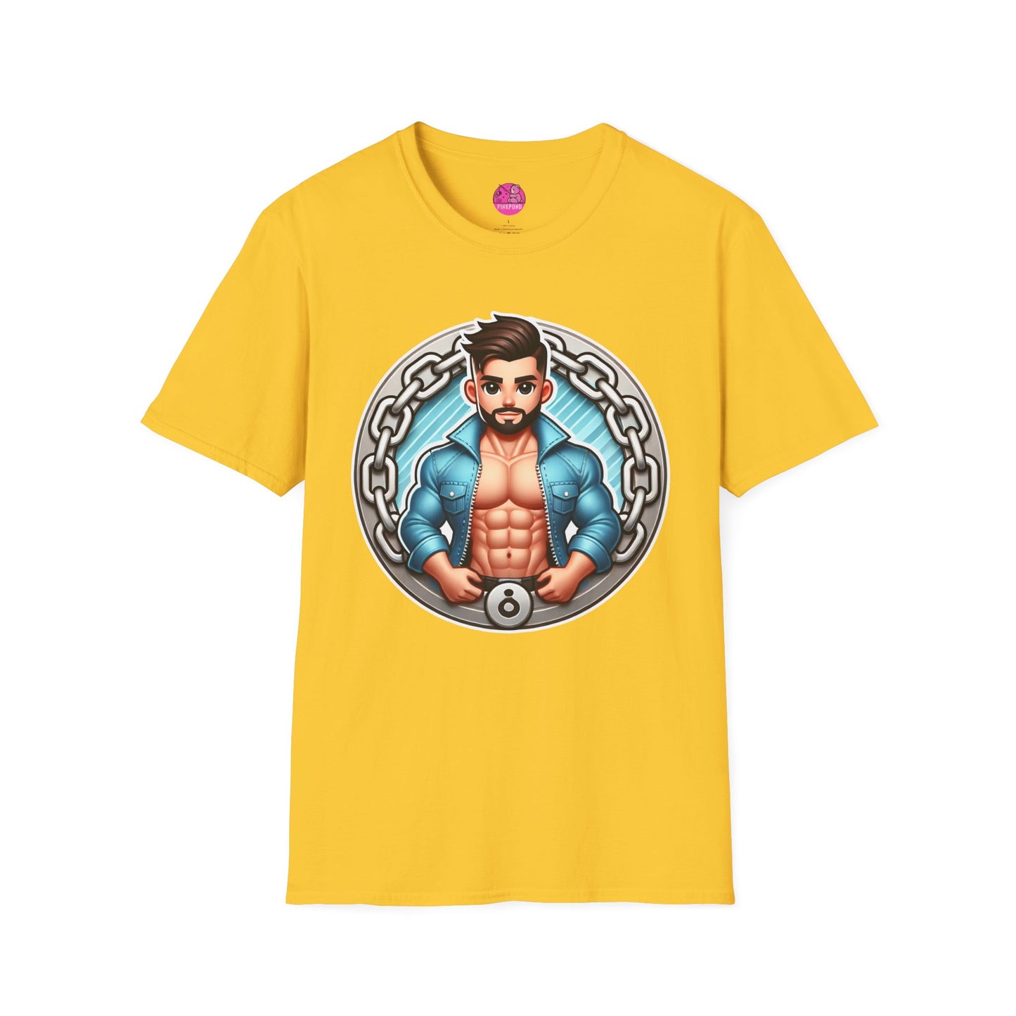 Retro Rebel Muscle Cub Graphic T-Shirt