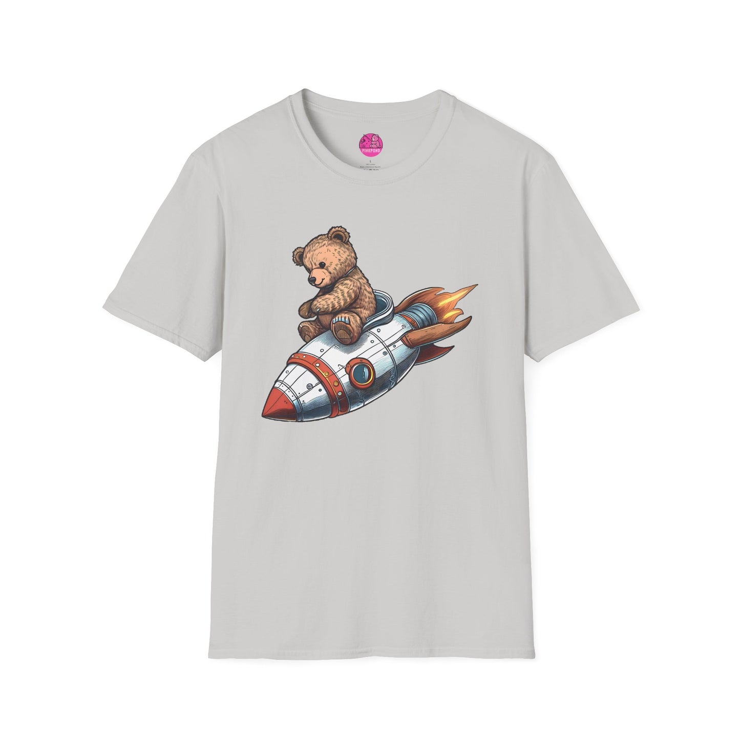 Rocket Bear Style 2 Unisex T-Shirt Design for Bear Fans