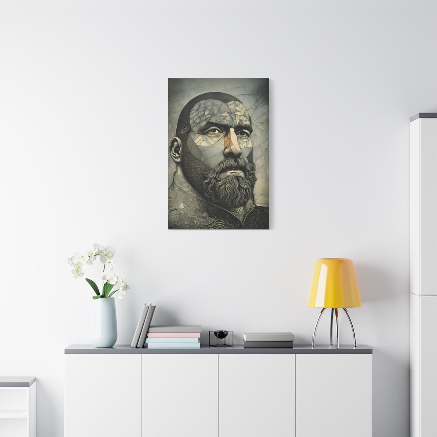Fractured Peace -  Fine Art Print by Andrew McCarter adapted from a drawing by David Lake