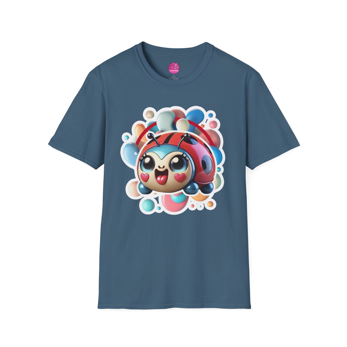 Leticia Ladybird Tee – Sweet, Stylish & Full of Charm!  T-Shirt - Unisex Tee for Fun-Lovers 🐞✨