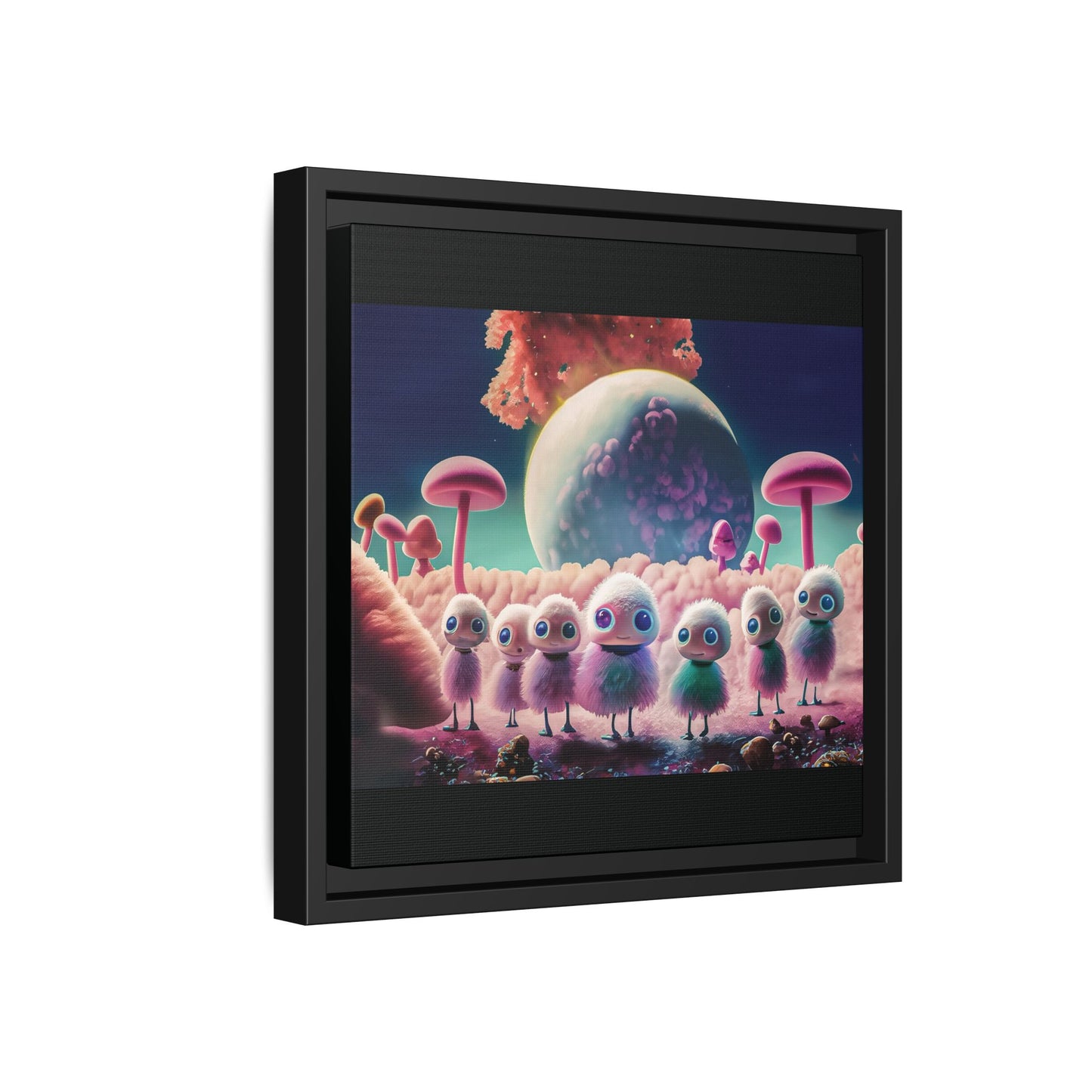 “"Keep smiling," whispered Axlar. "We can eat them later." – Fine Art Canvas Print By Andrew McCarter