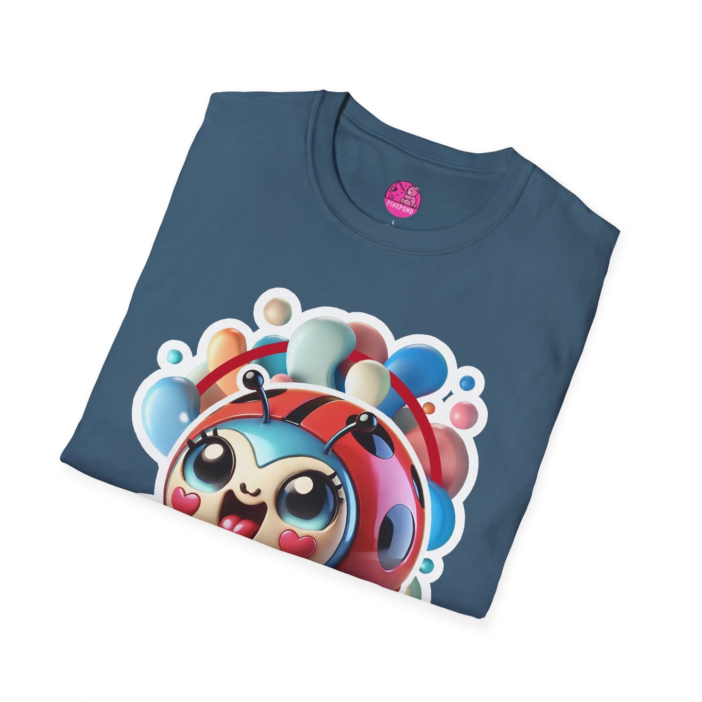 Leticia Ladybird Tee – Sweet, Stylish & Full of Charm!  T-Shirt - Unisex Tee for Fun-Lovers 🐞✨