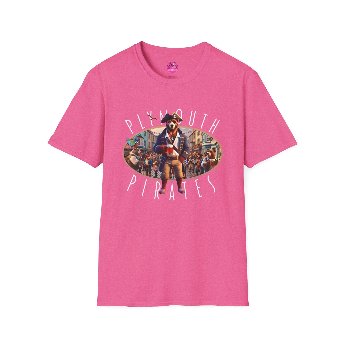 Plymouth Pirates Bear T-Shirt