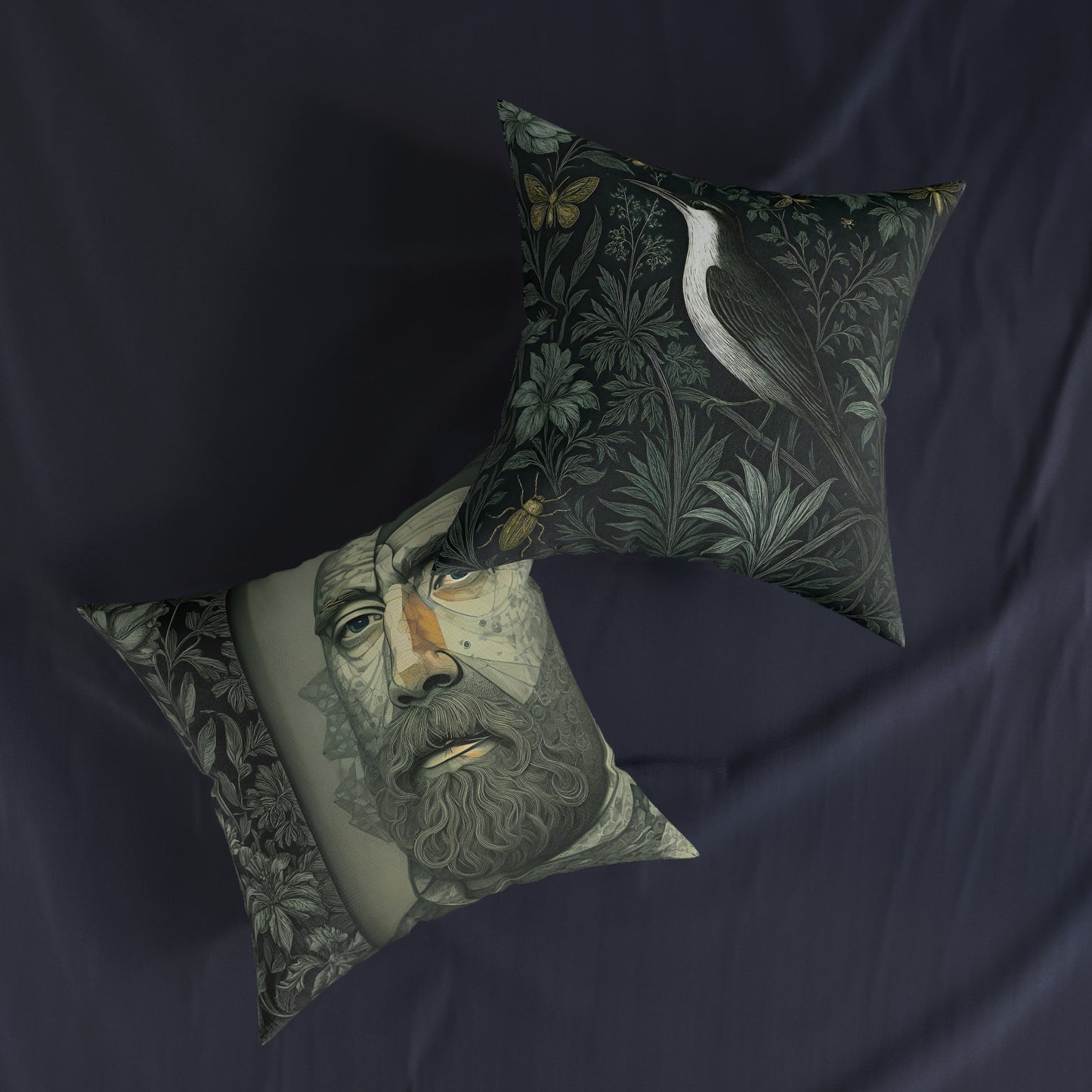 Fractured Peace Square Pillow