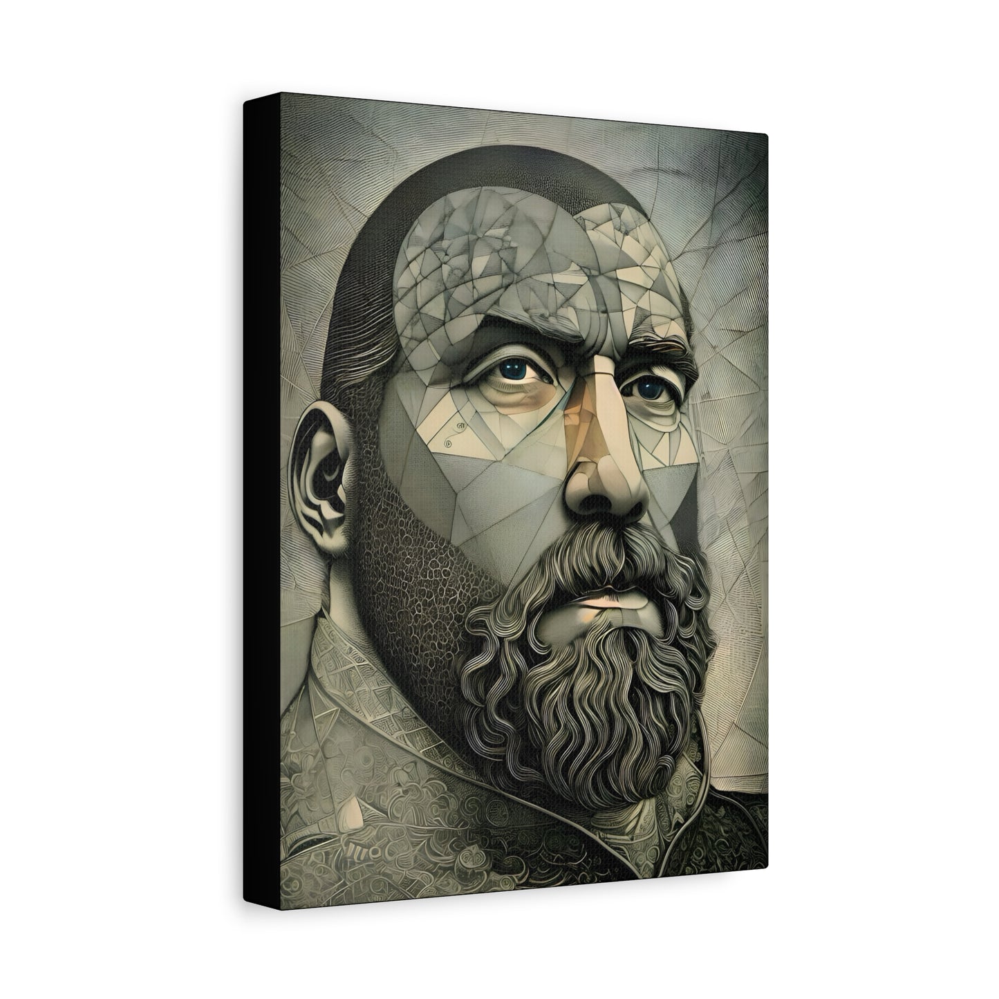 Fractured Peace -  Fine Art Print by Andrew McCarter adapted from a drawing by David Lake