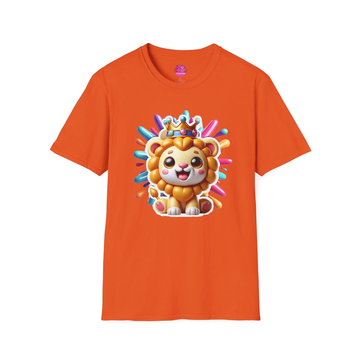 Leon the Lion King Unisex T-Shirt - Fun and Funky Jungle Tee