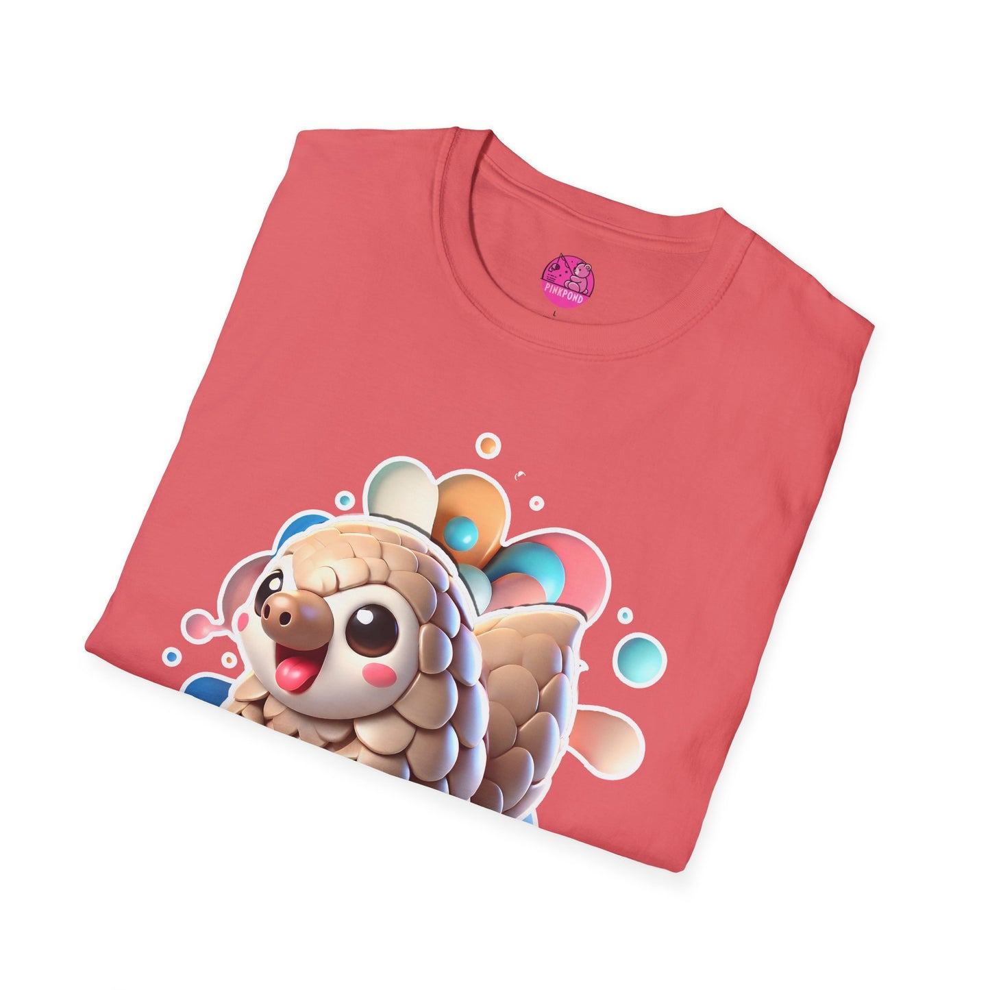 Pangolin Unisex T-Shirt - Peter the Pangolin Design