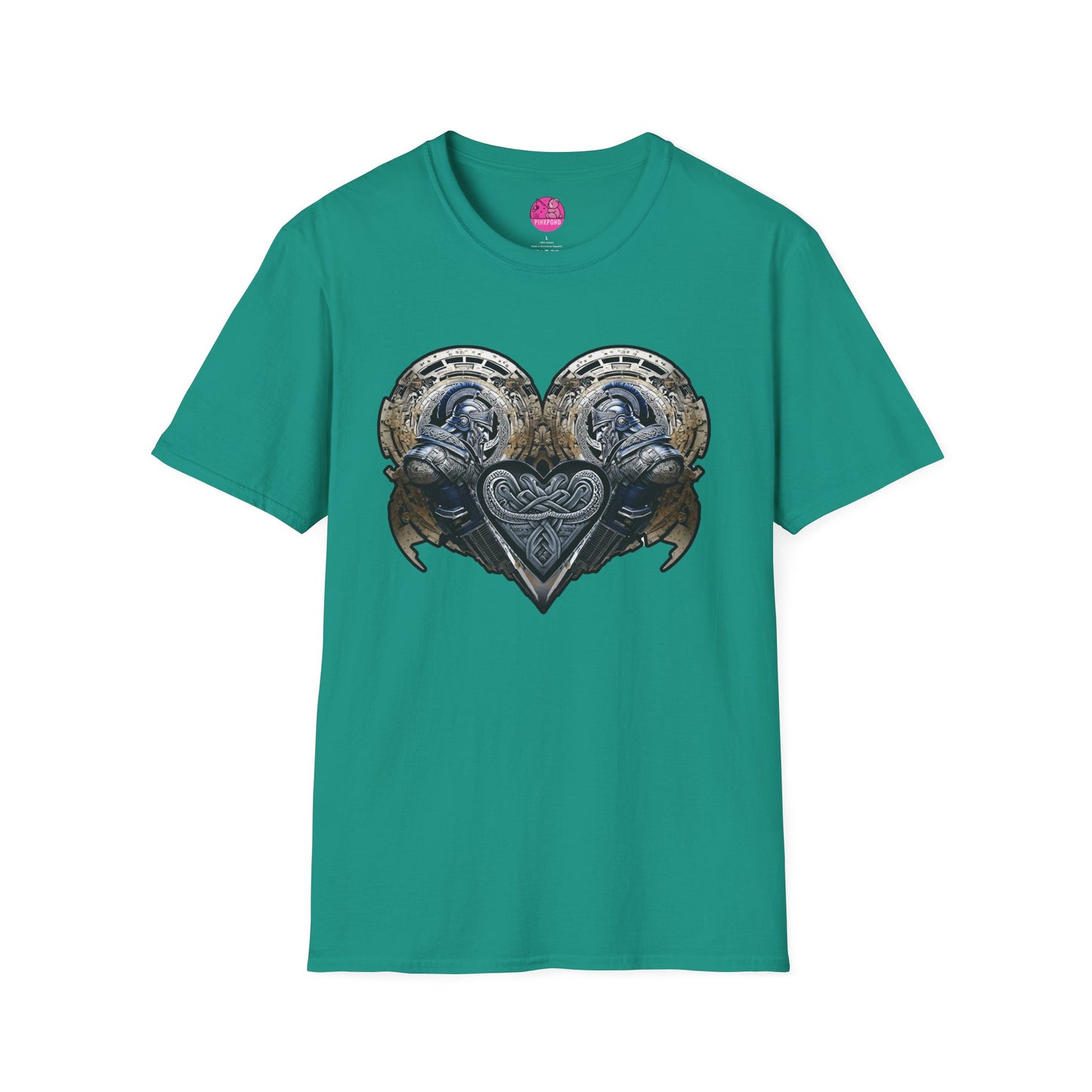 Cybernetic Trojan – Twin Guardians of the Heart T-shirt