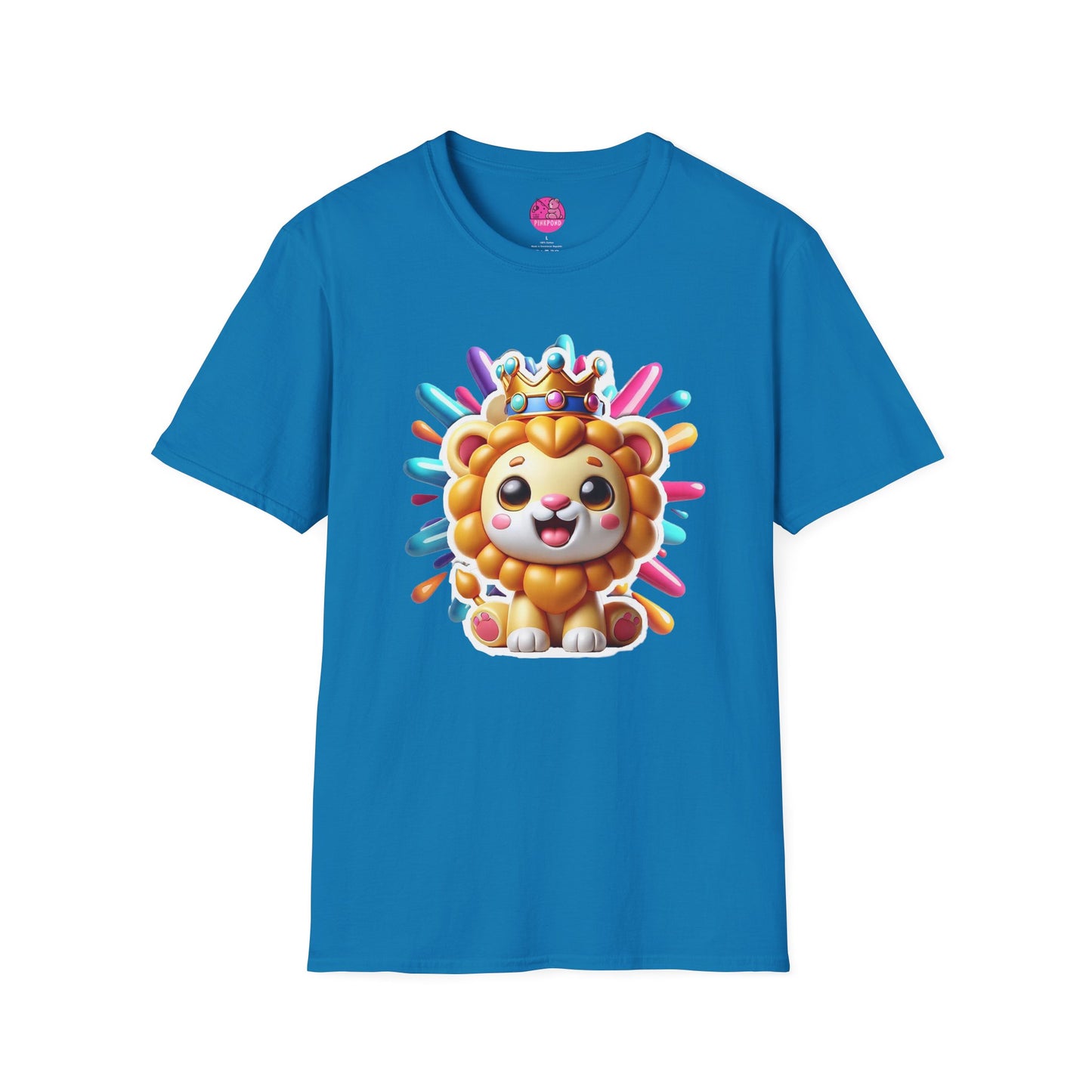 Leon the Lion King Unisex T-Shirt - Fun and Funky Jungle Tee
