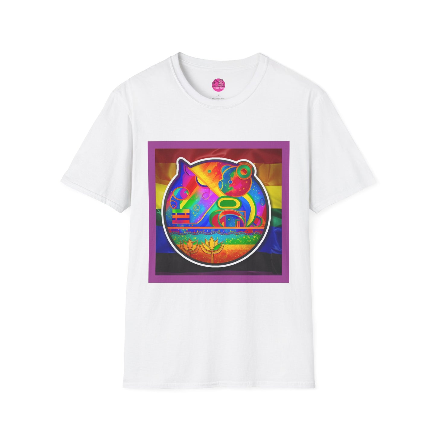 Abstract Bear Pride T-Shirt