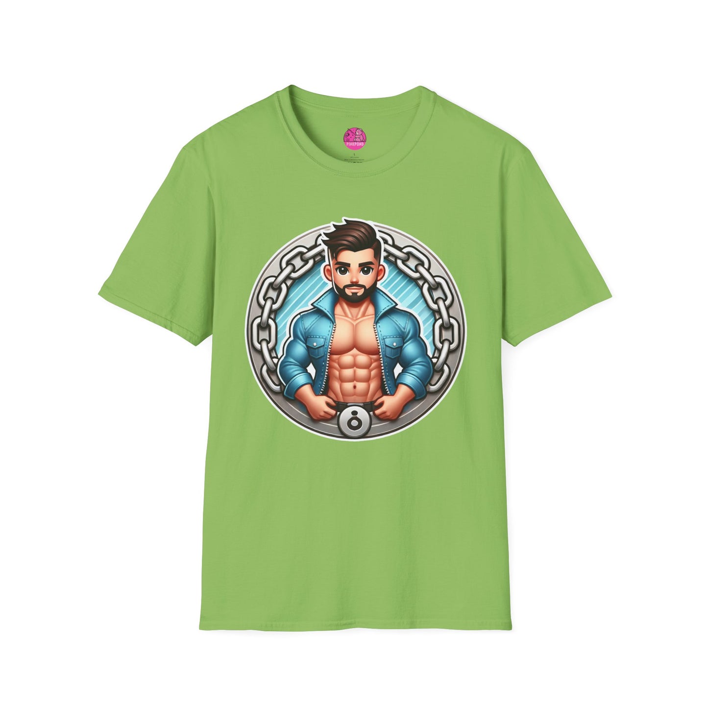 Retro Rebel Muscle Cub Graphic T-Shirt