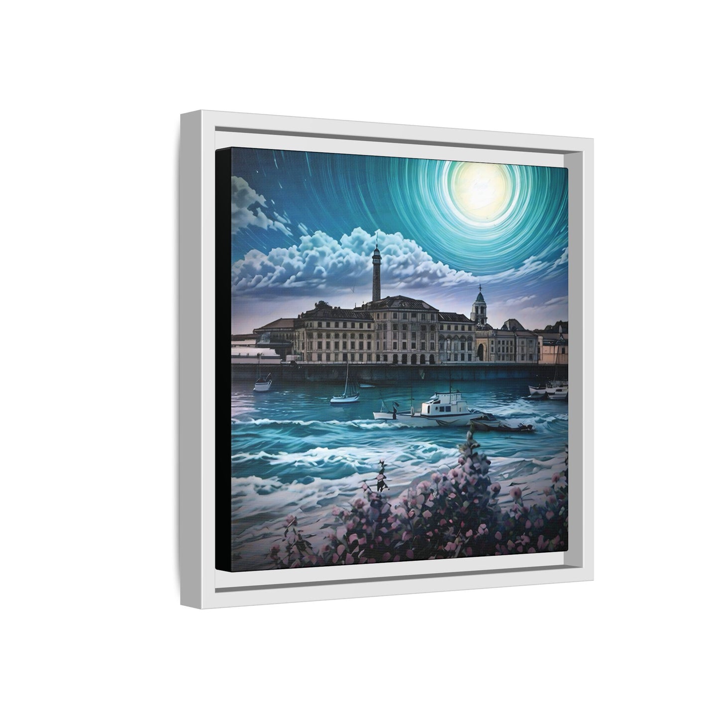 Tides of Time – Royal William Yard by Andrew McCarter - Canvas Print