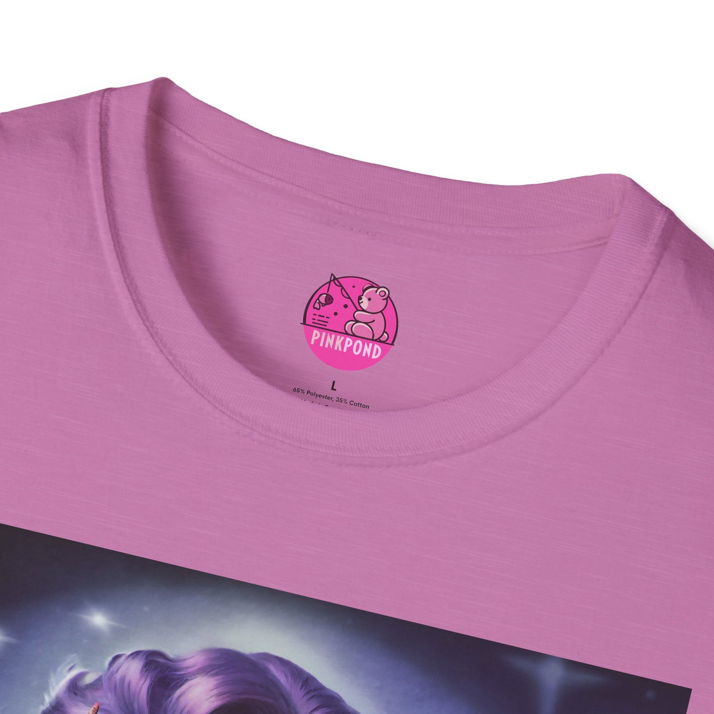 Dame Edna Bulldog T-Shirt - Fabulous & Fetching Unisex Softstyle Tee for Dog Lovers and Drag Fans