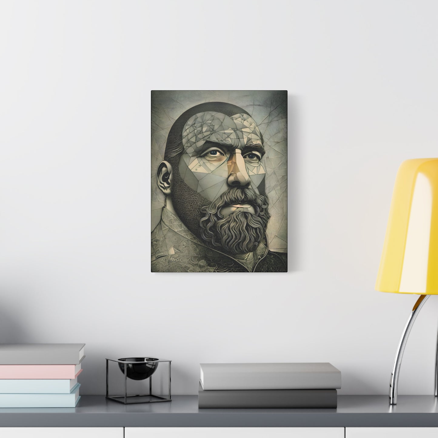 Fractured Peace - Fine Art Print by Andrew McCarter adapted from a drawing by David Lake