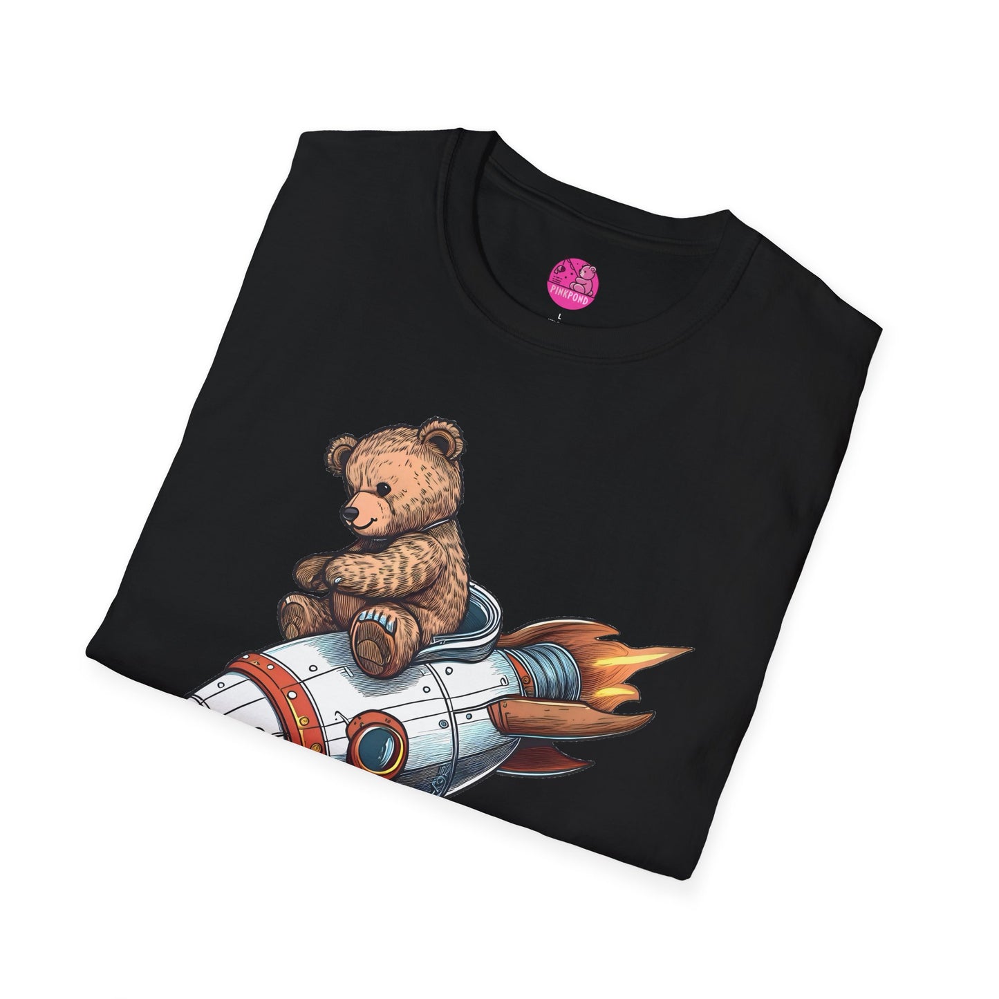Rocket Bear Style 2 Unisex T-Shirt Design for Bear Fans