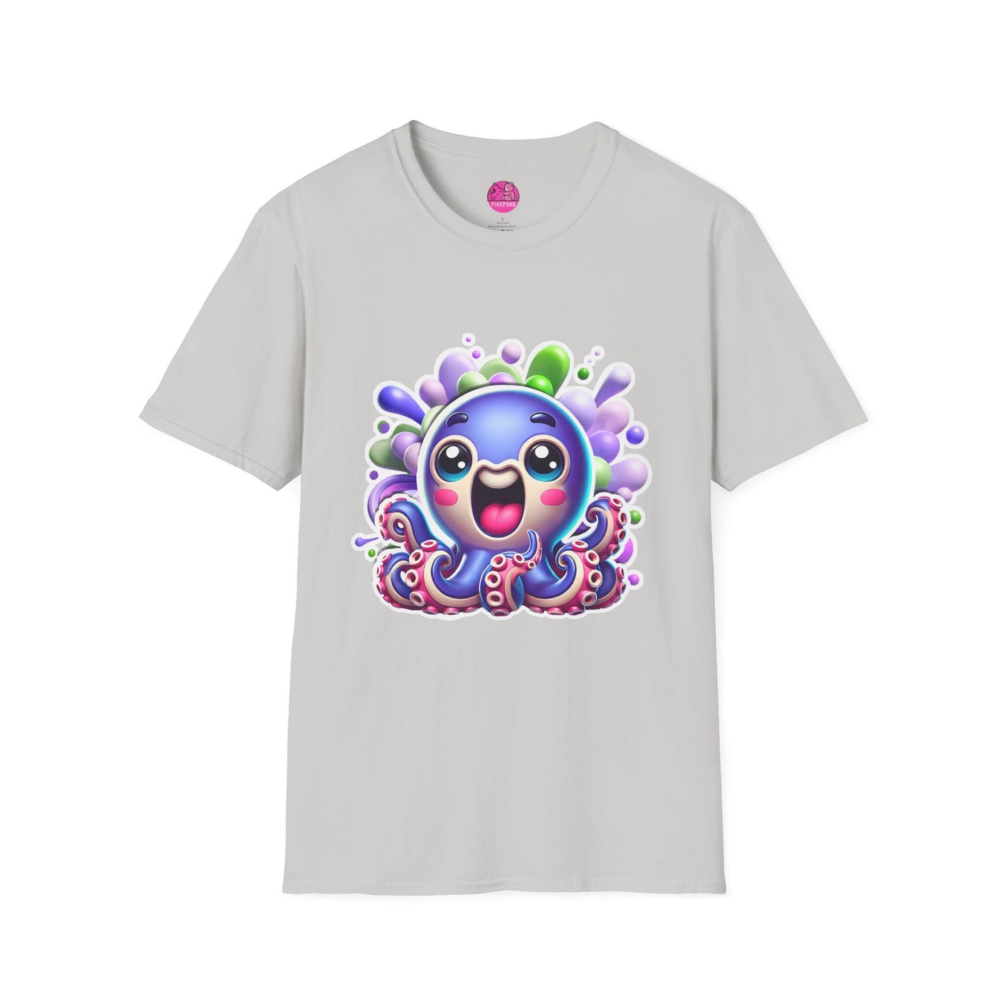 Olly the Octopus T-Shirt - Playful & Adorable Unisex Tee for Ocean Lovers
