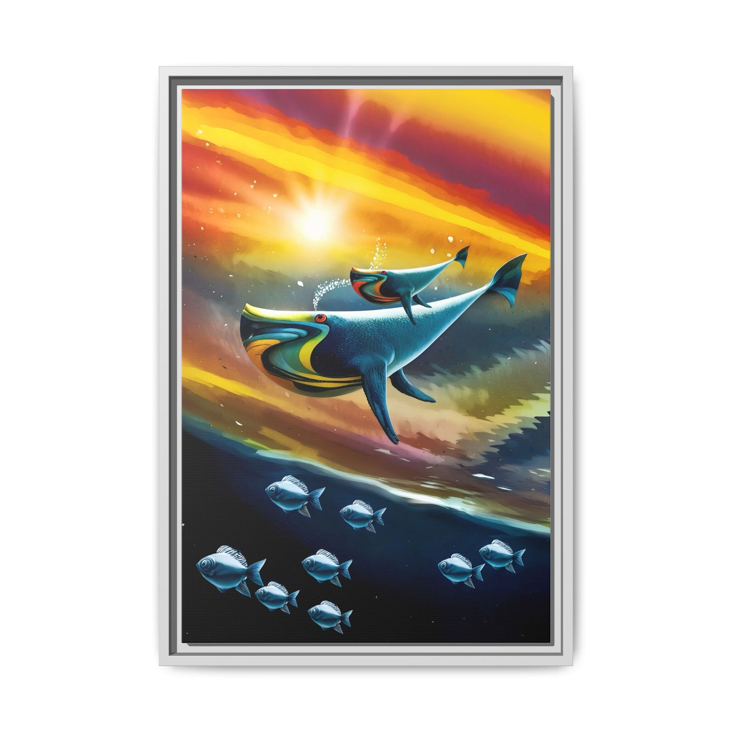 Celestial Whale by Andrew McCarter - Art Print