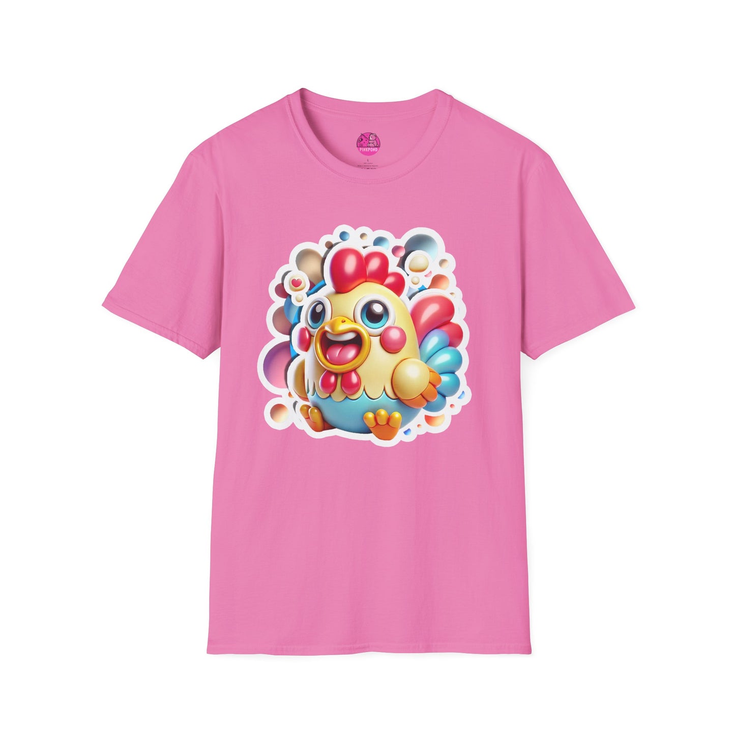 Colin Cockerel Tee - Fun Rooster Graphic Unisex T-Shirt