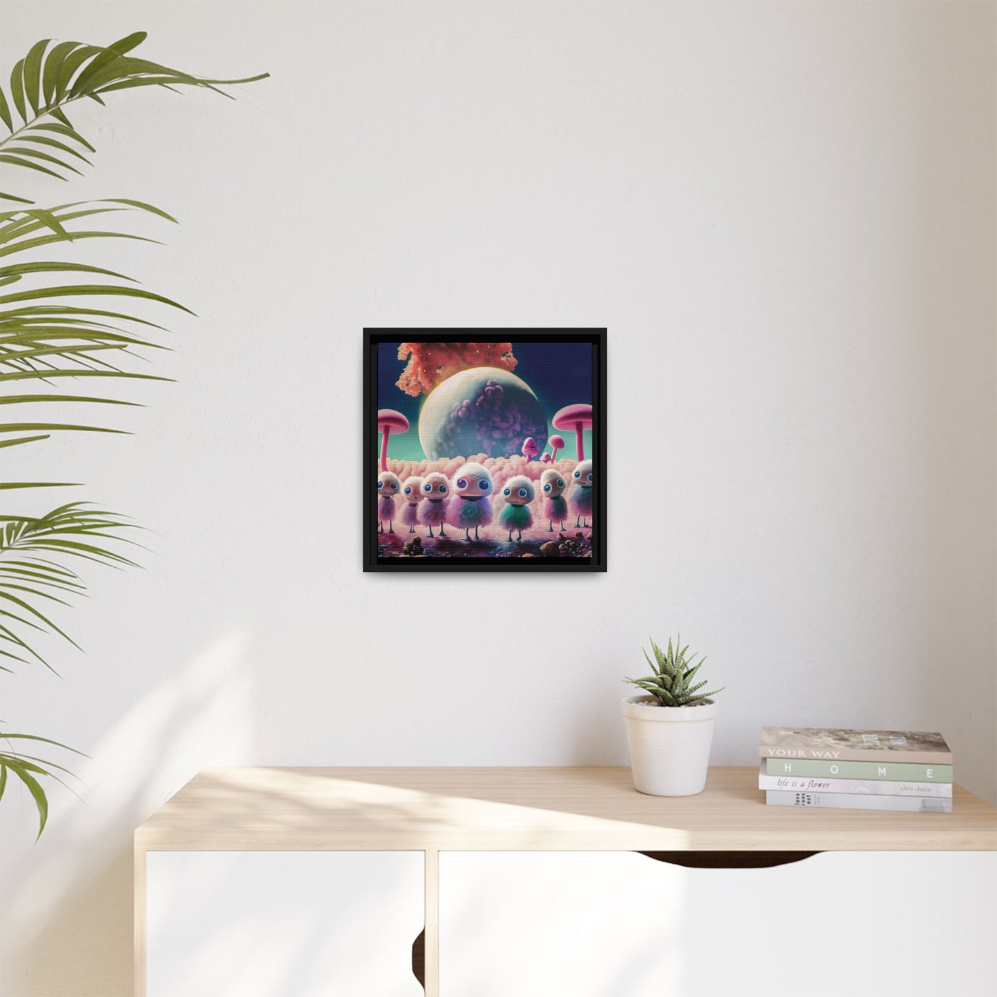 “"Keep smiling," whispered Axlar. "We can eat them later." – Fine Art Canvas Print By Andrew McCarter