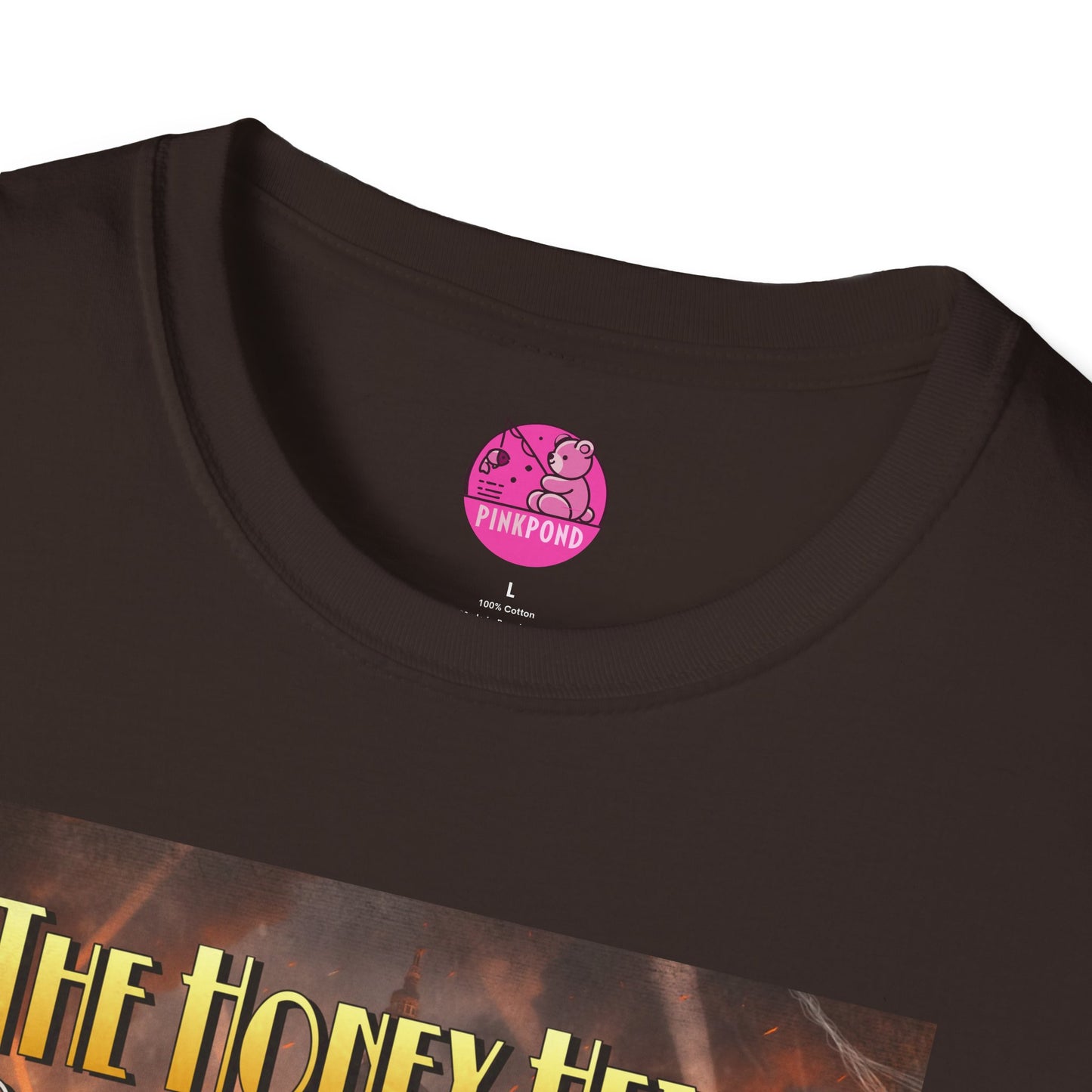 Unisex Tee - The Honey Heist: Operation Black Paw Noir Bear Detective Squad Shirt