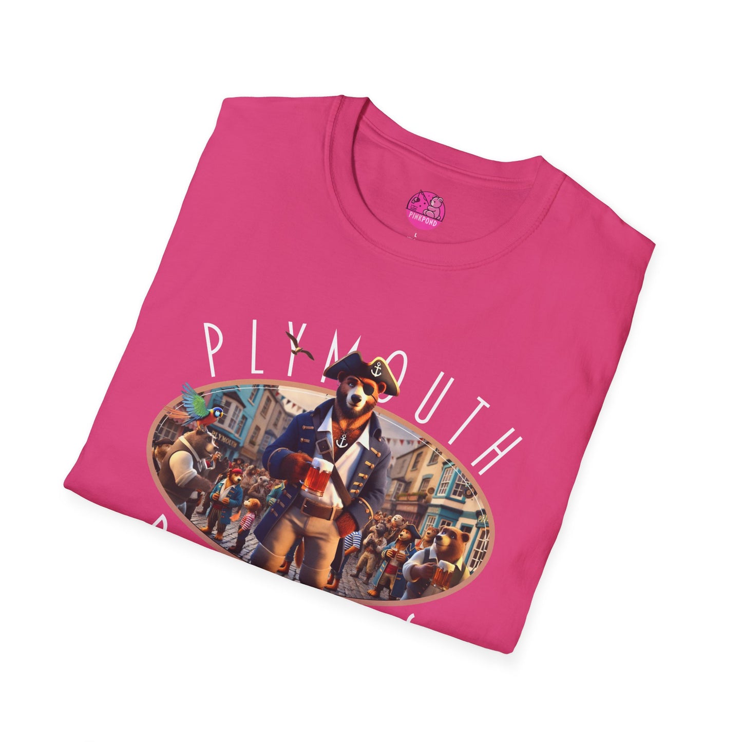 Plymouth Pirates Bear T-Shirt