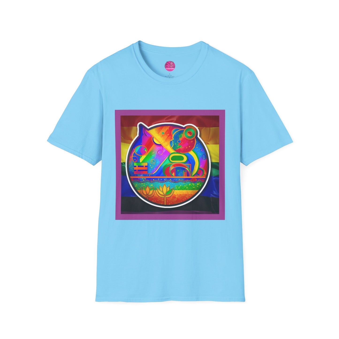 Abstract Bear Pride T-Shirt