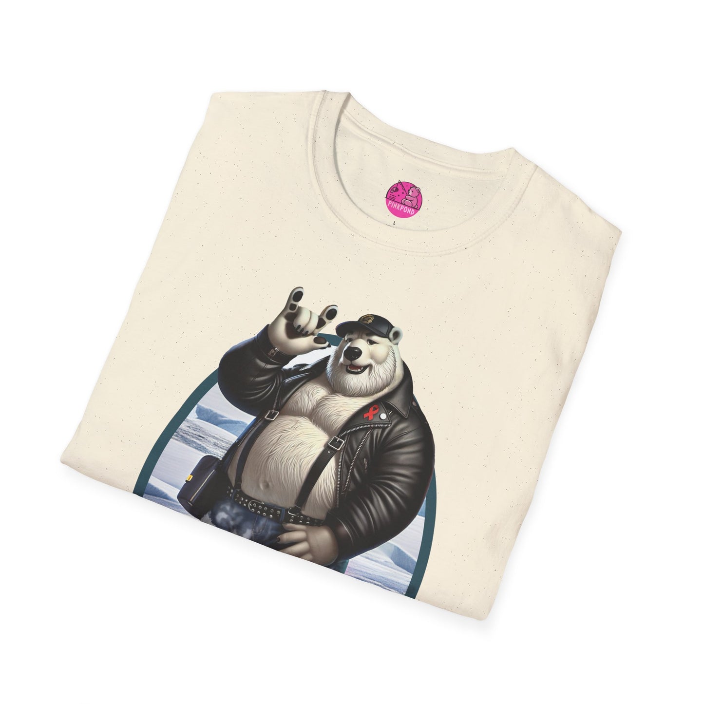 Artic Rebel Polar Bear Love Graphic Tee - ASL Love Sign