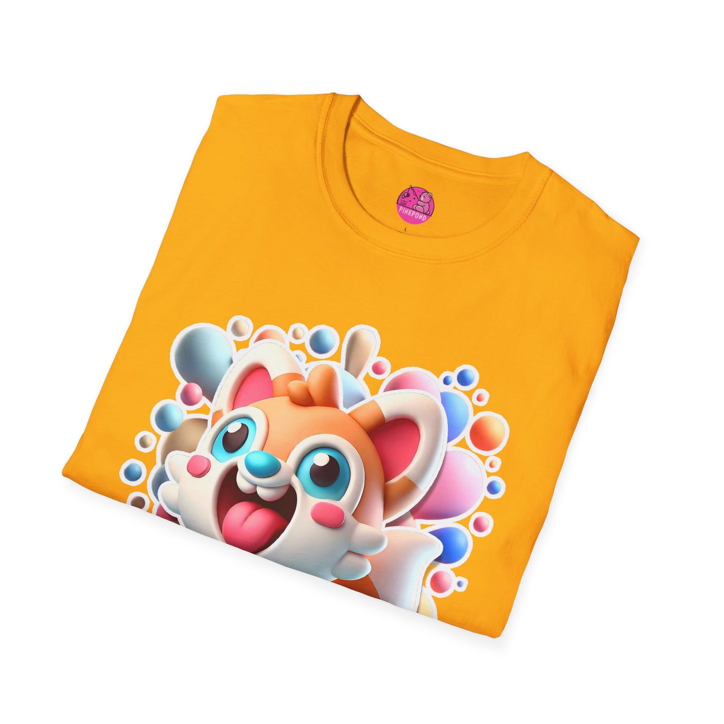 Fanny the Fox T-Shirt - Bold and Colorful Unisex Tee for Fun-Loving Fashion Fans