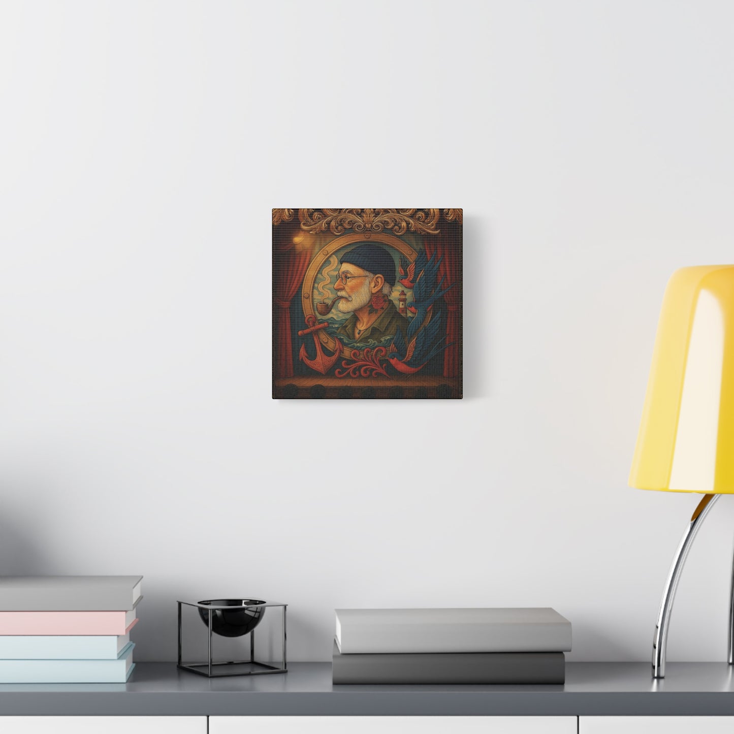 Canvas Wall Art - The Old Sailor’s Portrait