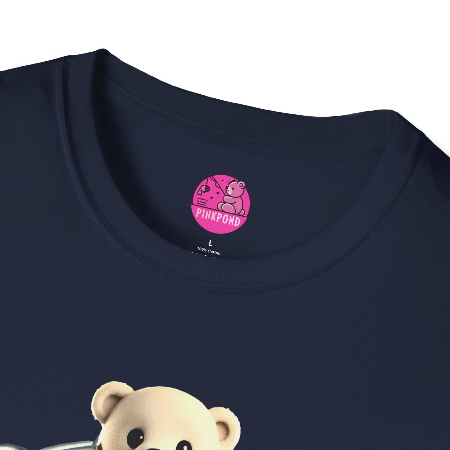 Hot Leather Cub Unisex Softstyle T-Shirt | Fierce and Fun Bear Tee with Leather-Clad Sass