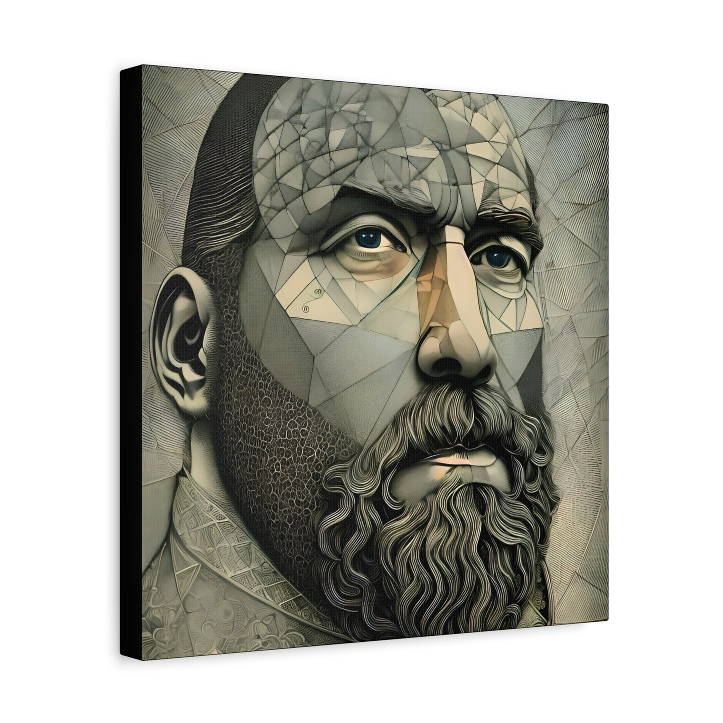 Fractured Peace -  Fine Art Print by Andrew McCarter adapted from a drawing by David Lake