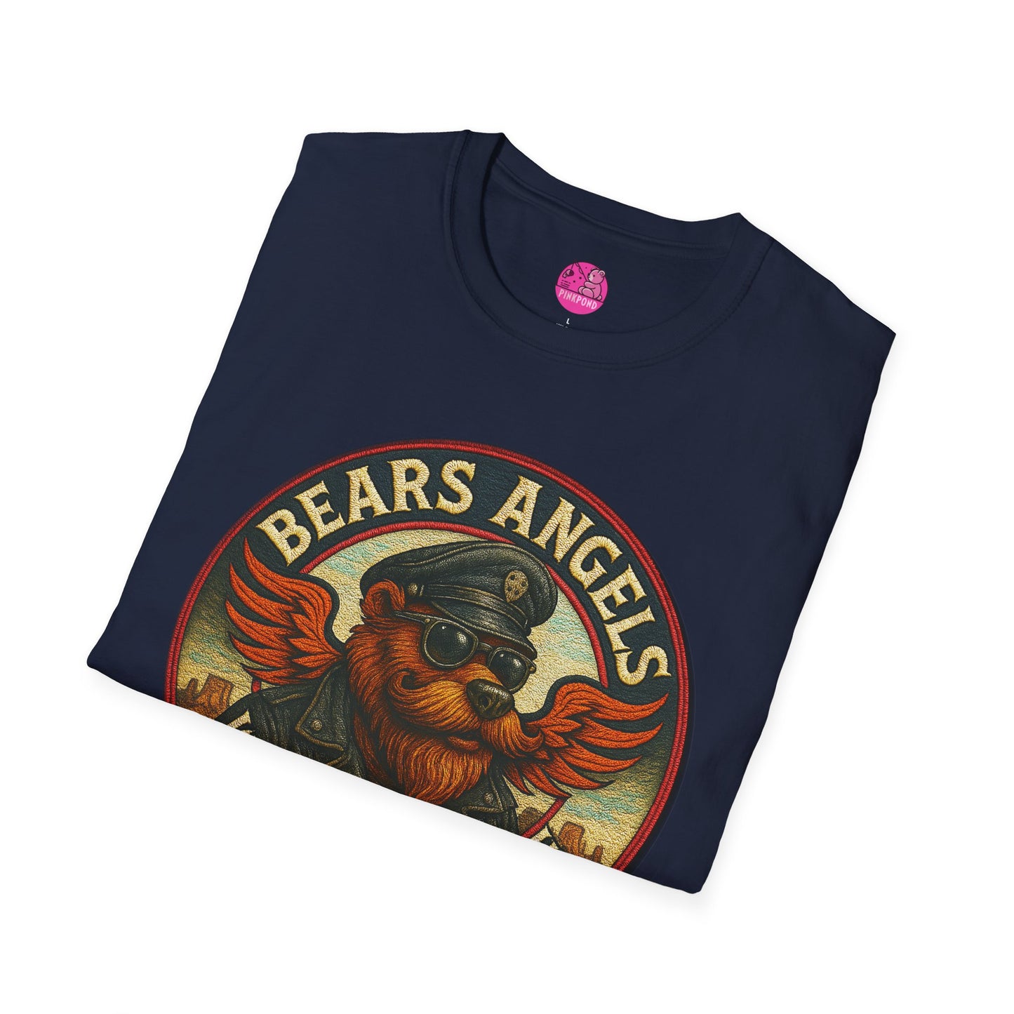 Biker Bears Angels Unisex T-Shirt - Where The Wild Ride Tee