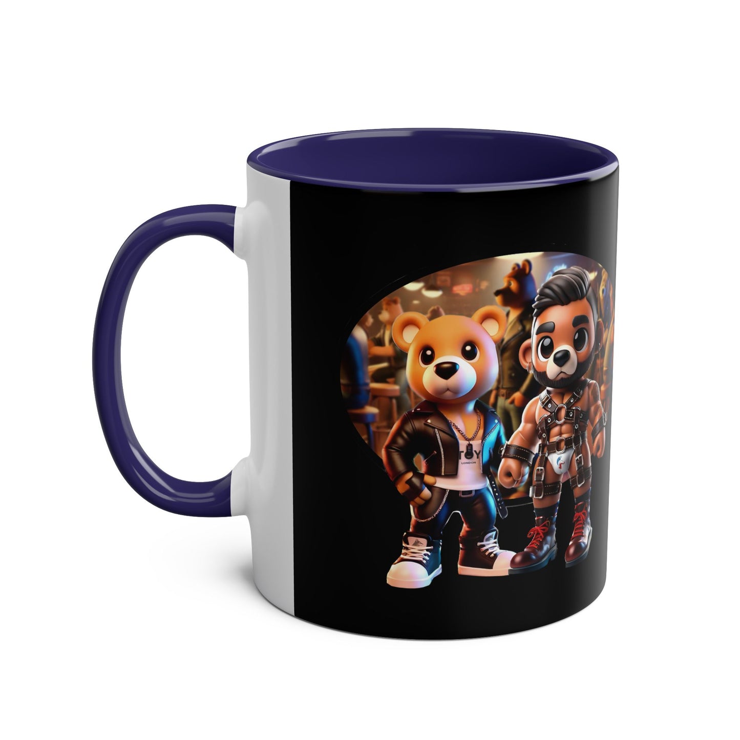 Bear Cubs on the Town - Pride Ceramic Mug