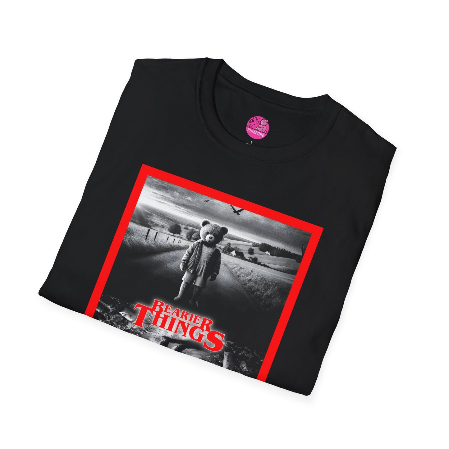 Bearier Things – Monochrome Horror T-Shirt