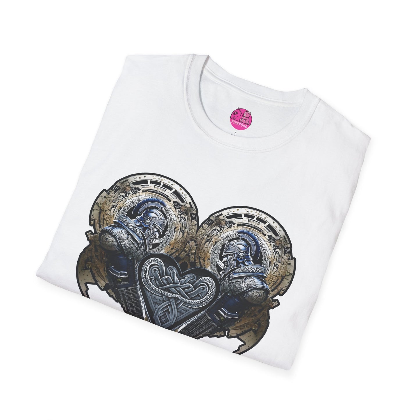 Cybernetic Trojan – Twin Guardians of the Heart T-shirt