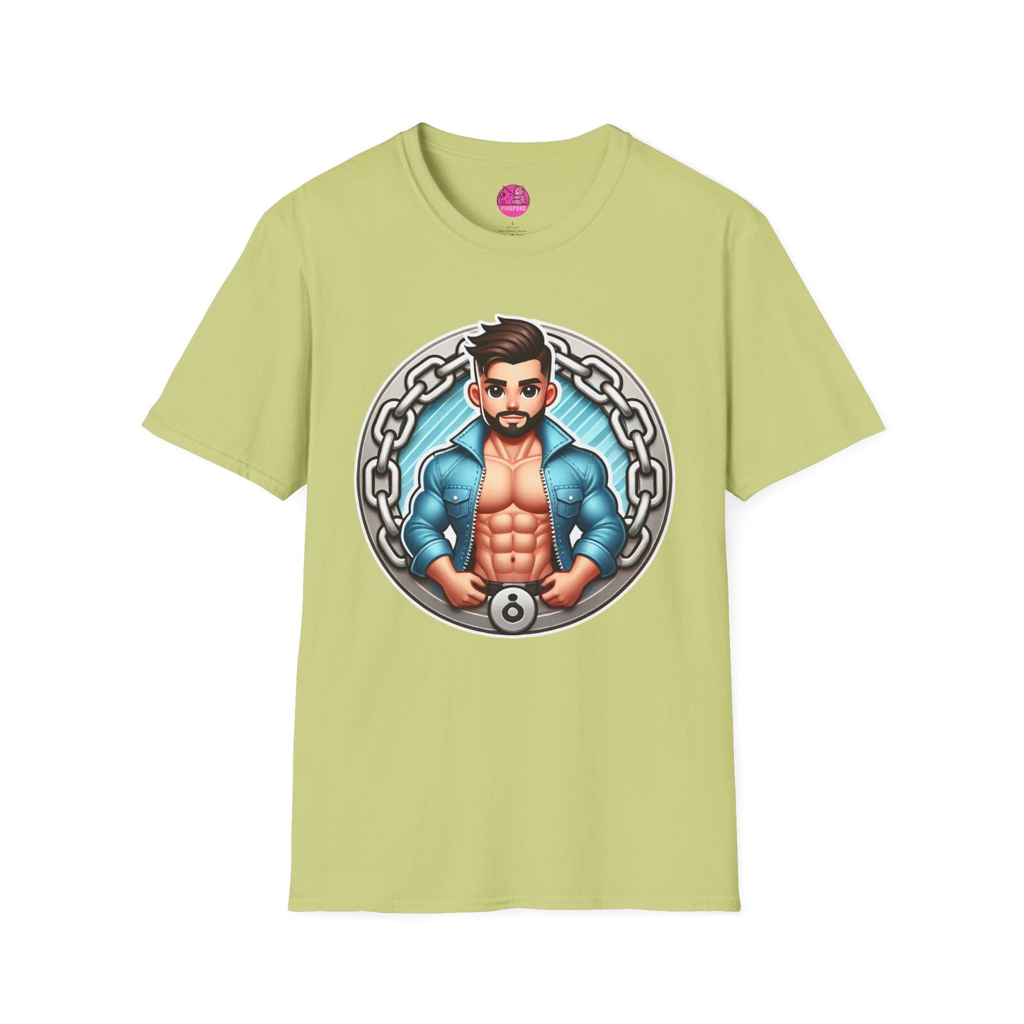 Retro Rebel Muscle Cub Graphic T-Shirt