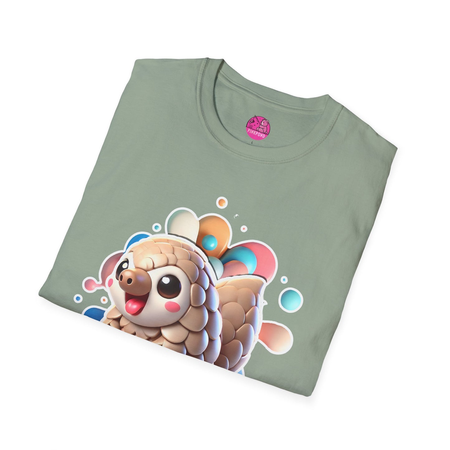 Pangolin Unisex T-Shirt - Peter the Pangolin Design