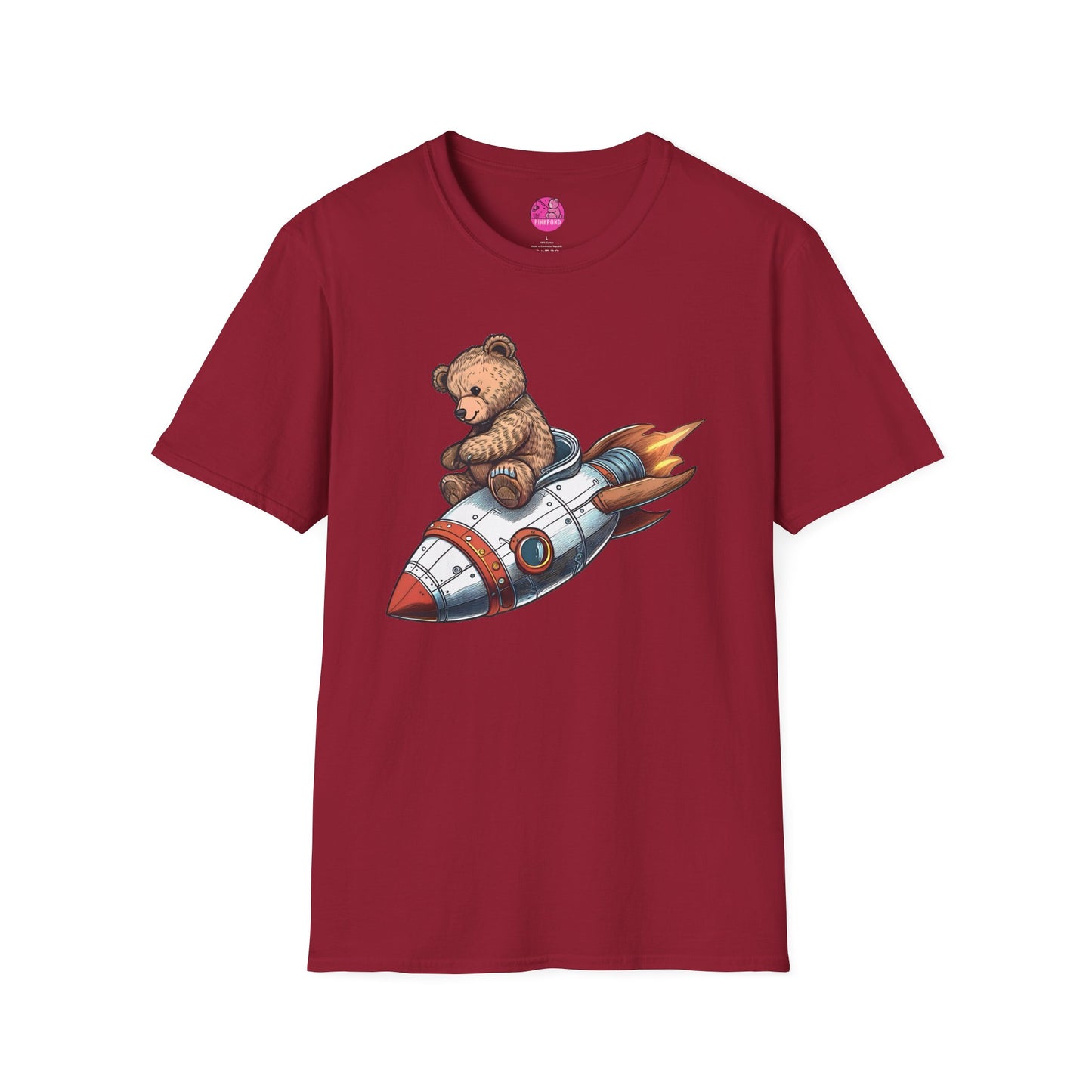 Rocket Bear Style 2 Unisex T-Shirt Design for Bear Fans