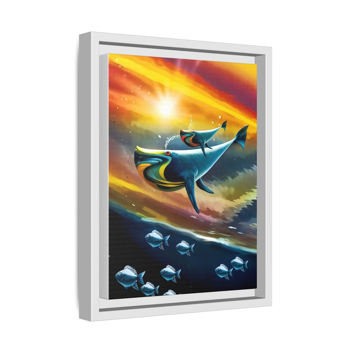 Celestial Whale by Andrew McCarter - Art Print
