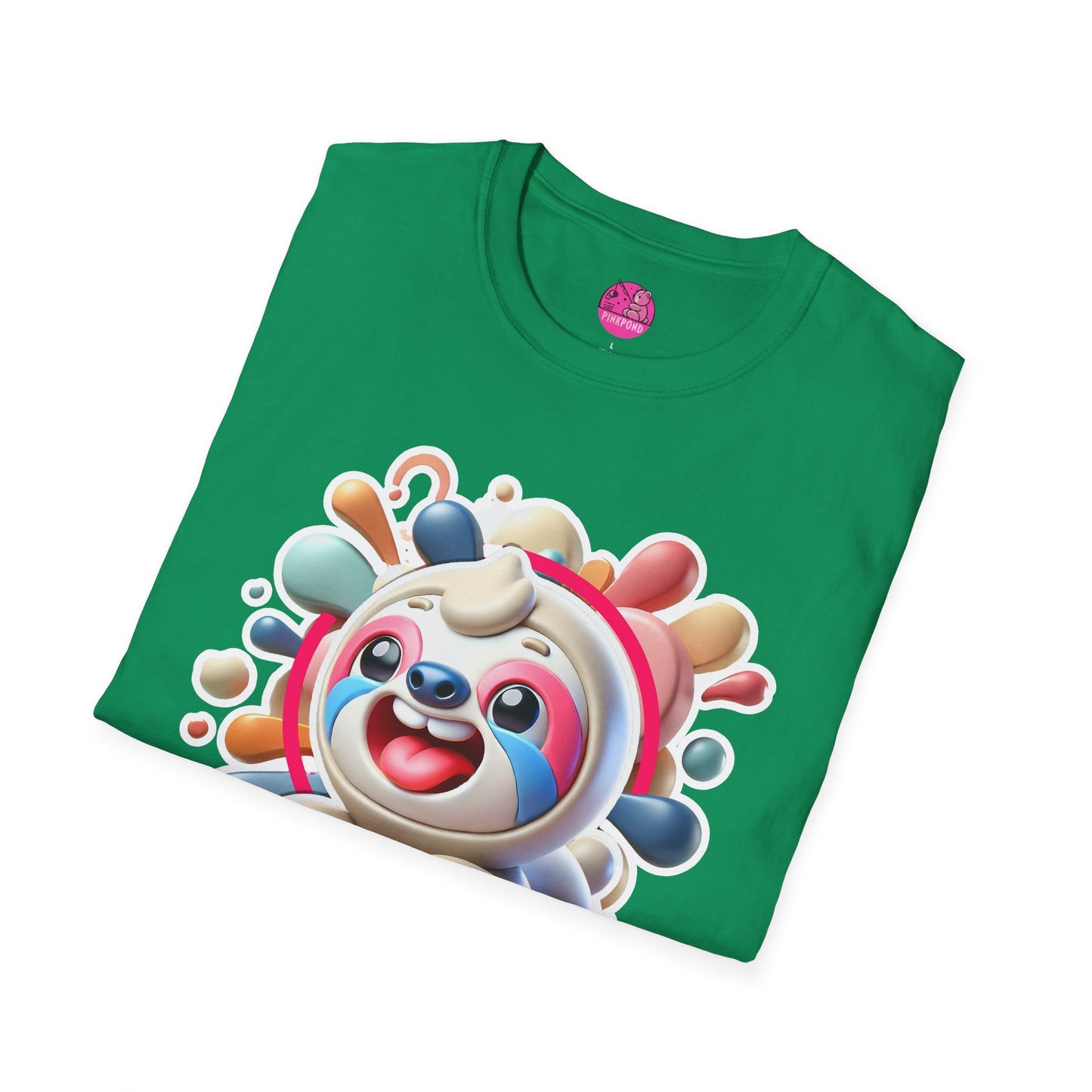 Sylvester Sloth Chill Tee - Laid-Back and Playful Unisex Softstyle T-Shirt for Sloth Lovers