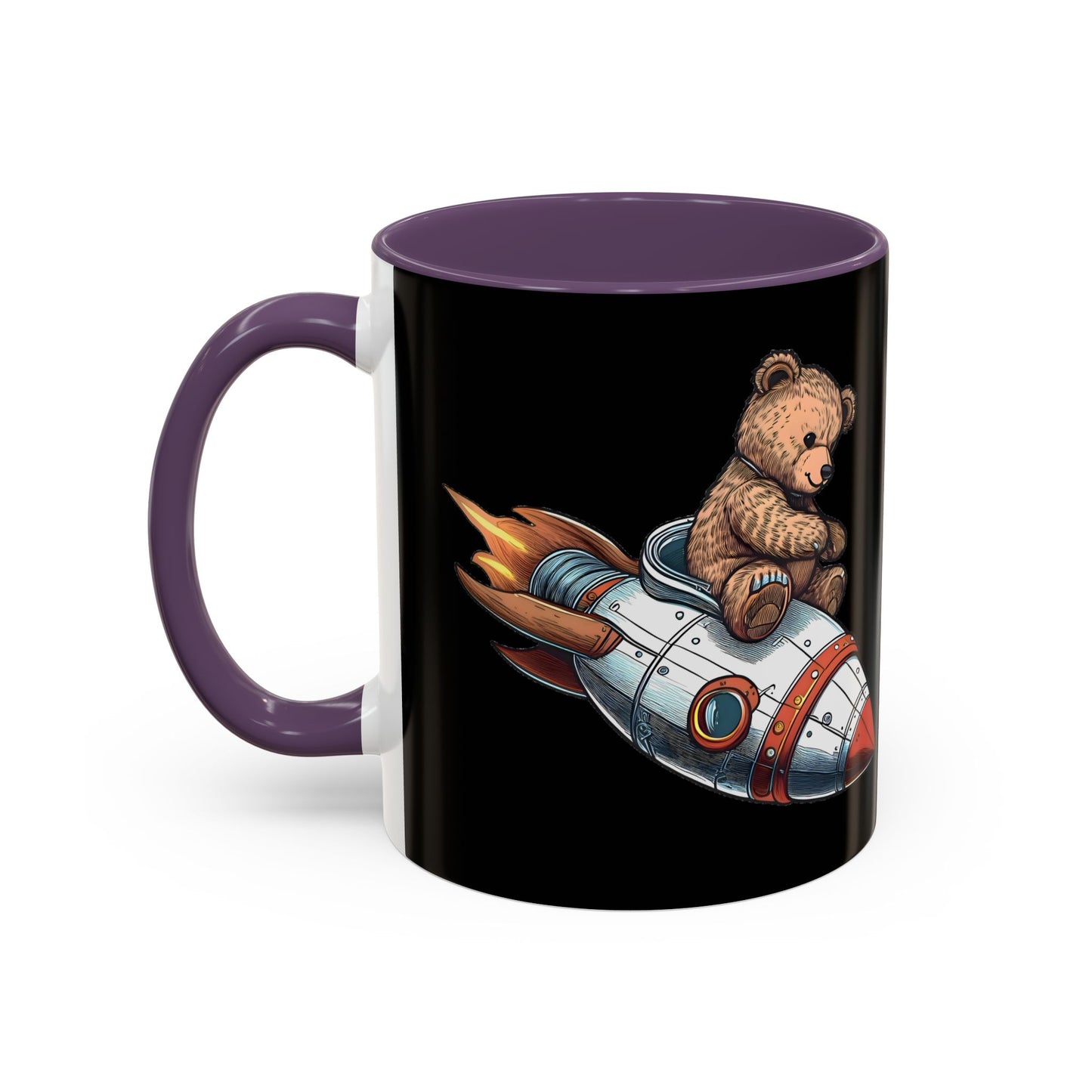 Rocket Bear Style 2 Mug - Adventure Coffee Cup for Space Lovers & Dreamers