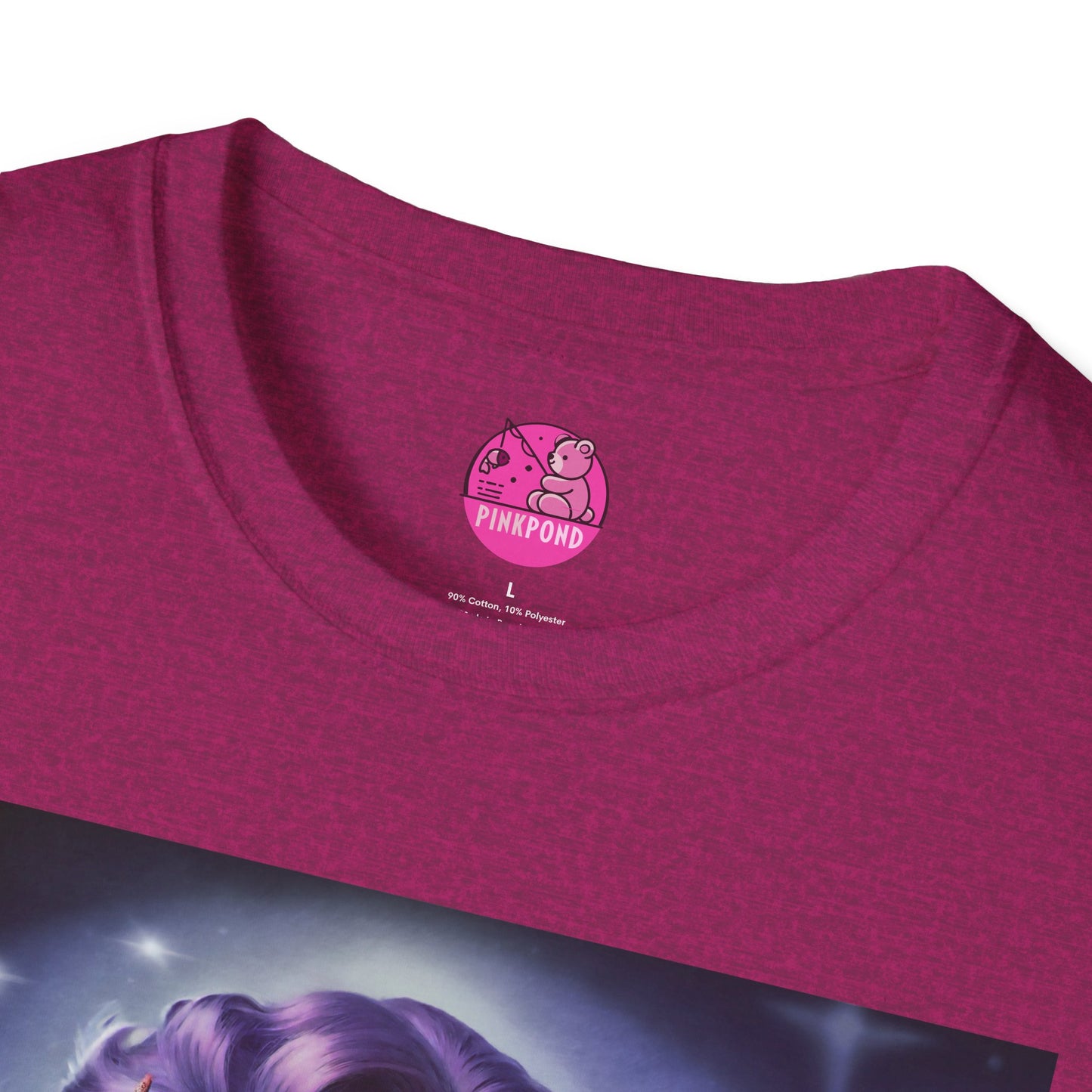 Dame Edna Bulldog T-Shirt - Fabulous & Fetching Unisex Softstyle Tee for Dog Lovers and Drag Fans