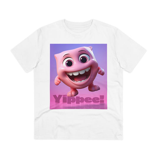 Polly the Pink Monster Smile Graphic T-shirt - Unisex