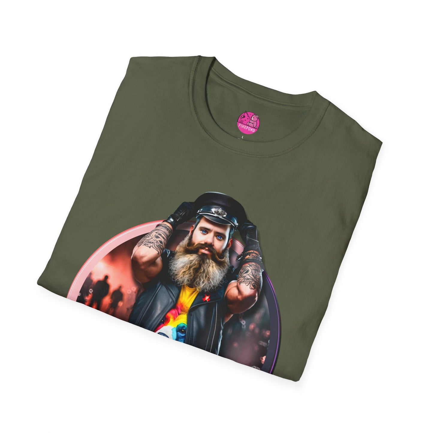 Leather Bear Power T-Shirt