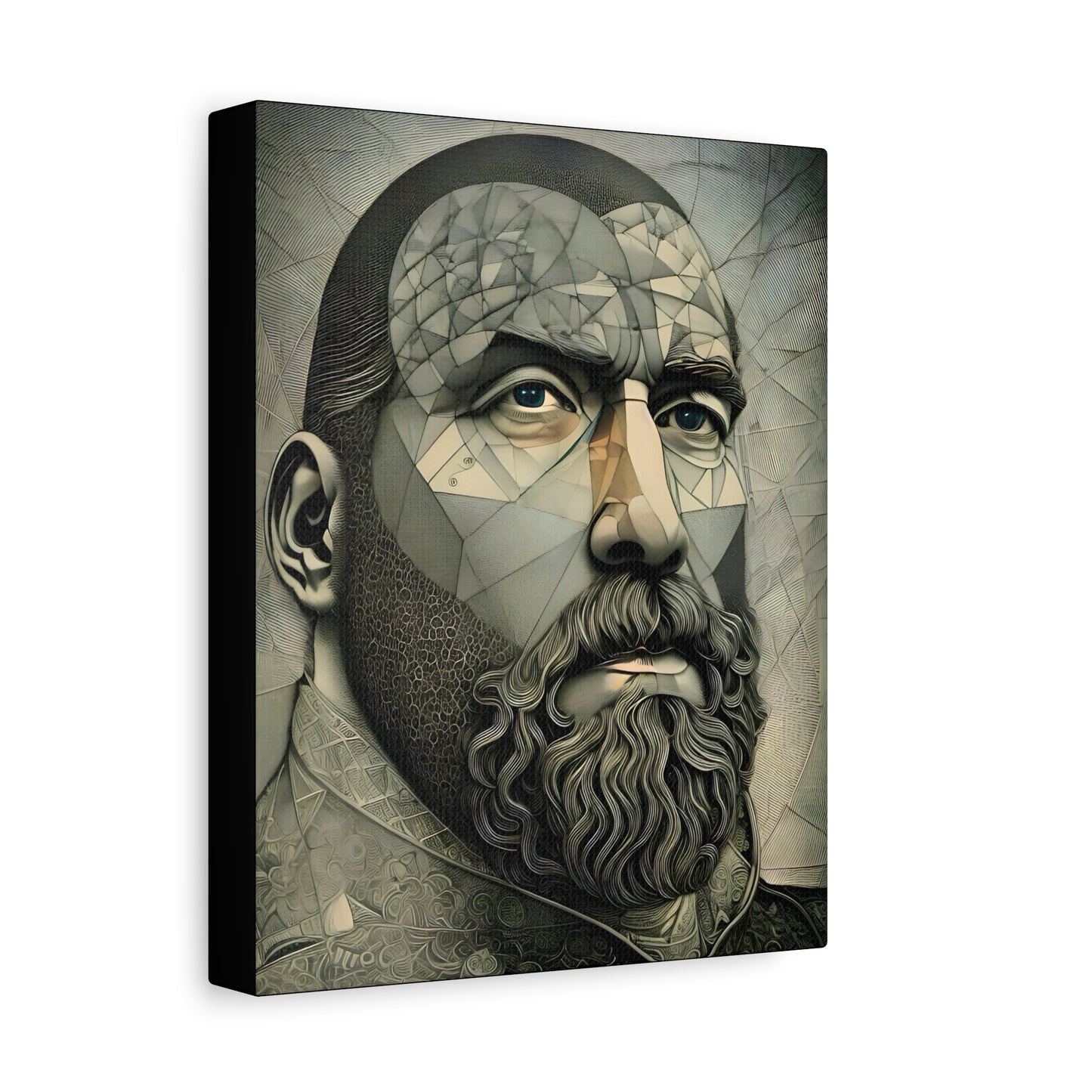 Fractured Peace -  Fine Art Print by Andrew McCarter adapted from a drawing by David Lake