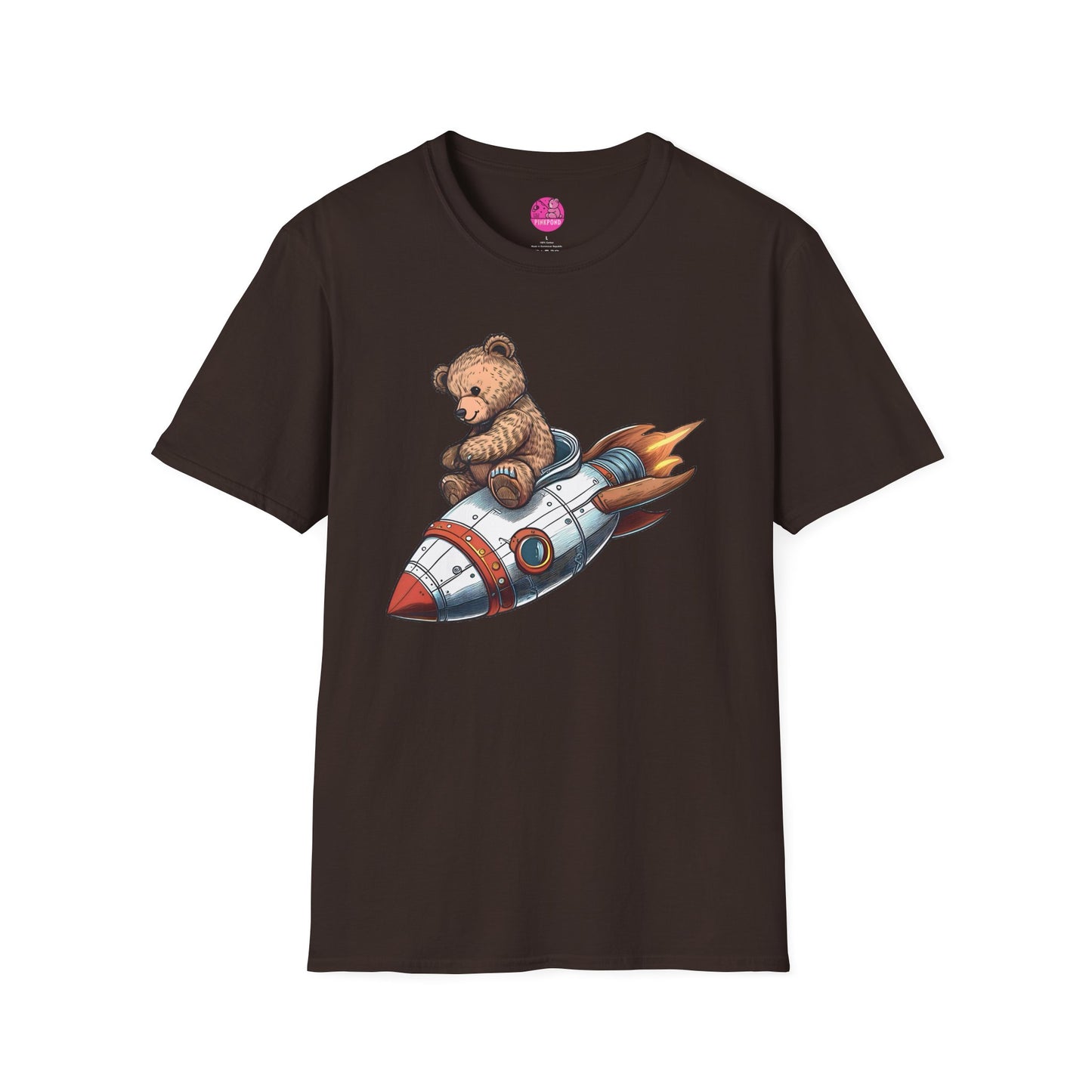 Rocket Bear Style 2 Unisex T-Shirt Design for Bear Fans