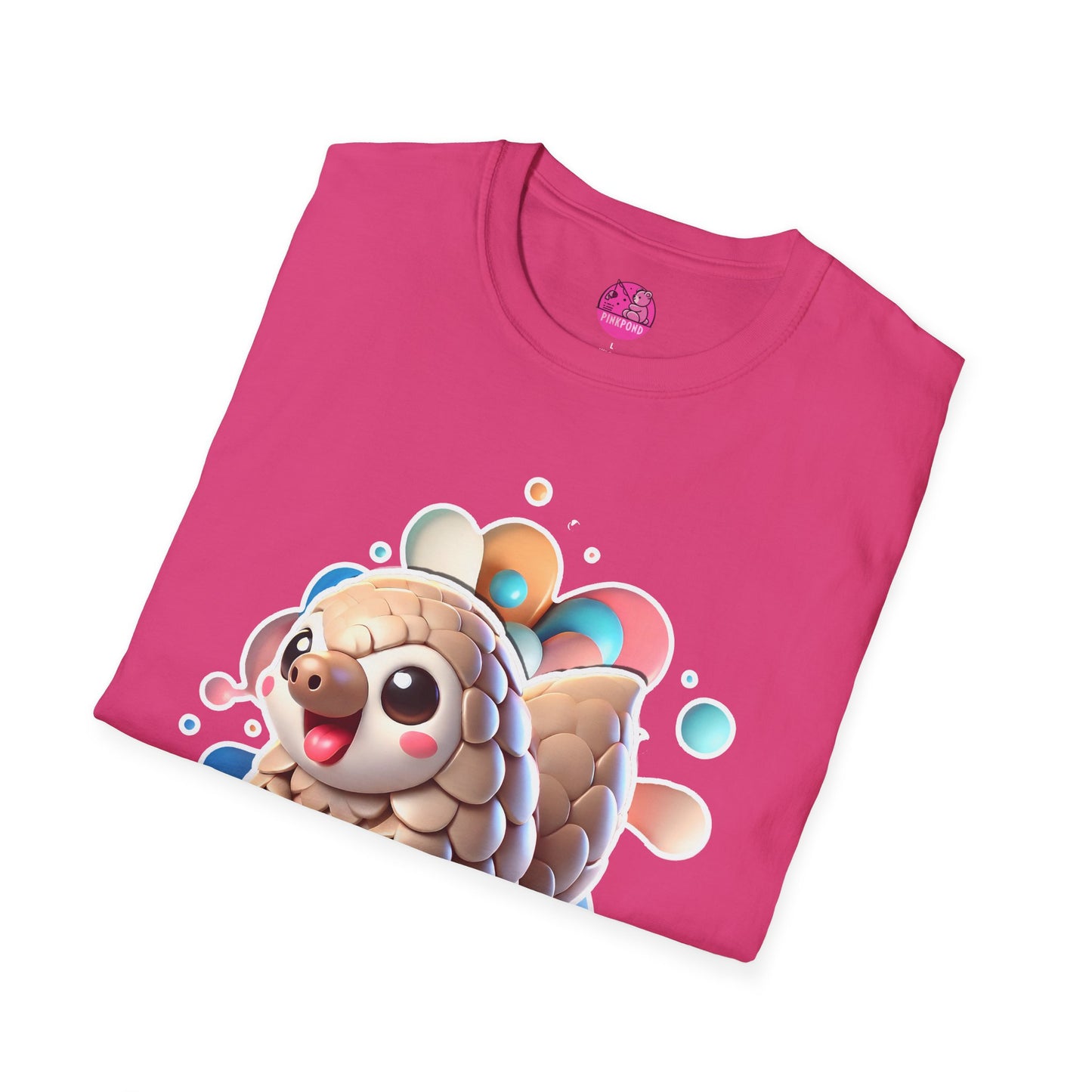 Pangolin Unisex T-Shirt - Peter the Pangolin Design
