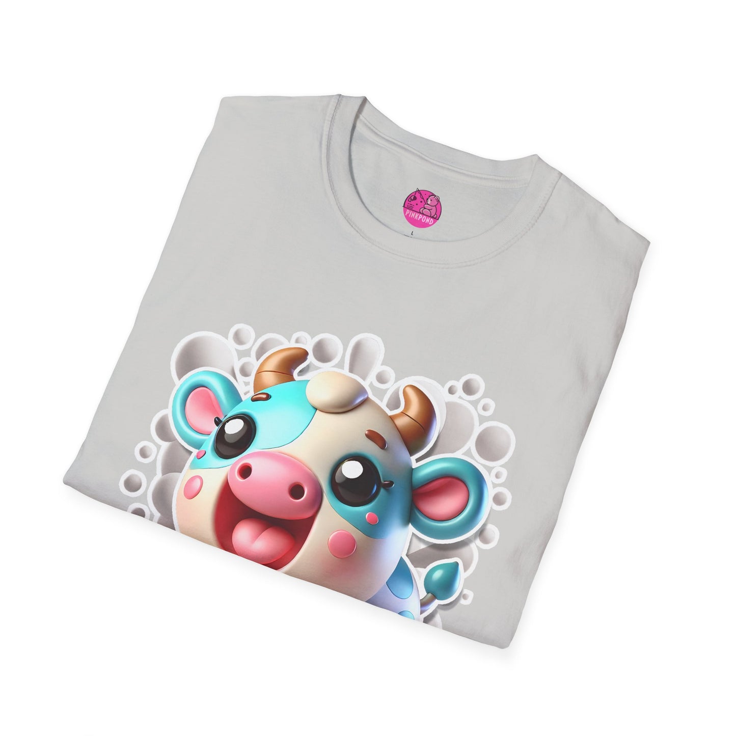 Carmen the Cow T-Shirt - Cute Farmyard Tee for Fun Fashion Fans