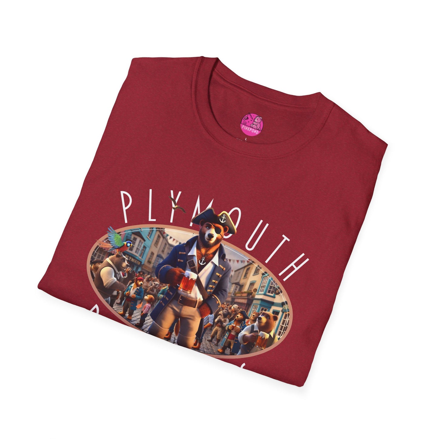 Plymouth Pirates Bear T-Shirt