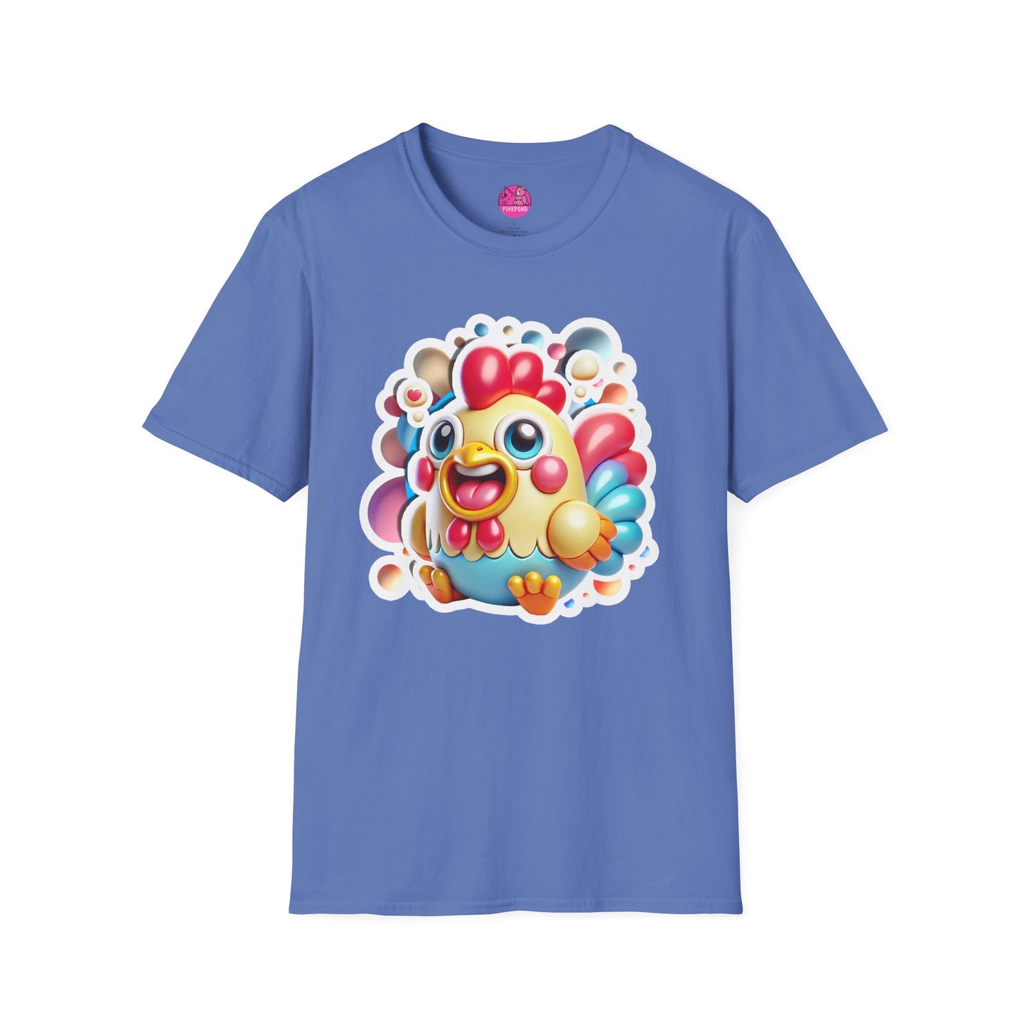 Colin Cockerel Tee - Fun Rooster Graphic Unisex T-Shirt